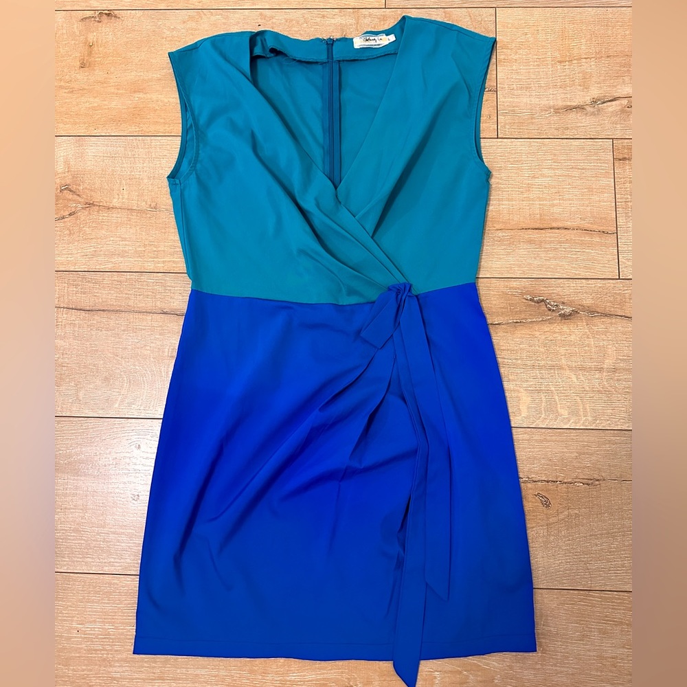 Cocktail Dress Turquoise & Blue